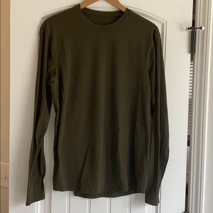 Men’s Lululemon Long Sleeve Shirt - Dark Green